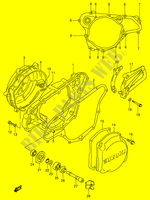 KURBELGEHEUSE ABDECKUNG  WASSER PUMPE (MODEL W/X/Y) für Suzuki RM 125 1997