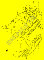 RAHMEN VERKLEIDUNG (MODEL N) für Suzuki RG 125 1993