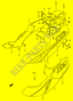 RAHMEN VERKLEIDUNG (MODEL P) für Suzuki RG 125 1992
