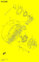 HINTERRAD (GSX1300RA:L4:E19) für Suzuki HAYABUSA 1300 2014
