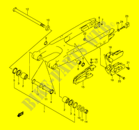 HINTERER SCHWING ARM (MODEL K1/K2/K3) für Suzuki RM 250 2006