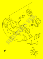 SCHEINWERFER (MODEL V E4,E18,E22,E25,E34,E39,P37) für Suzuki TL-S 1000 1997