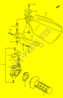 RECHTE FINGER ABDECKUNG (MODEL N/P/R) für Suzuki RMX 250 1994