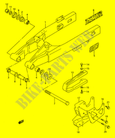 HINTERER SCHWING ARM (MODEL M/N/P/R/S) für Suzuki RM 80 1992