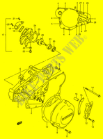 KURBELGEHEUSE ABDECKUNG   WASSER PUMPE (MODEL K) für Suzuki RMX 250 1989