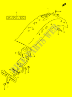 HINTEREKOTFLÜGEL  (MODEL K5/K6/K7/K8) für Suzuki INTRUDER 1400 2008