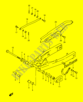 HINTERER SCHWING ARM (MODEL L/N/R) für Suzuki TS-ER 125 1990