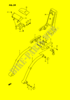 BEIFAHRER HALTEGRIFF (MODEL H/J/K/L/M/N/P/R E22) für Suzuki INTRUDER 1400 1988
