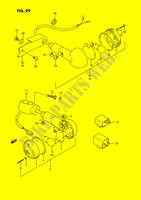 BLINKERLICHT (MODEL H/J/K/L/M/N/P/R) für Suzuki INTRUDER 1400 1995