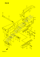 HINTERER SCHWING ARM (E2,E4) für Suzuki TS-R 200 1992