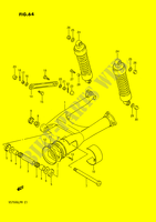 HINTERER SCHWING ARM (MODEL F) für Suzuki INTRUDER 750 1988
