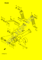 HINTERER SCHWING ARM (MODEL H/J/K/L/M) für Suzuki INTRUDER 750 1988