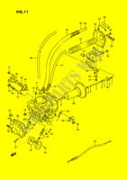 VERGASER (FRONT)(MODEL H/J/K/L/M/N/P/R) für Suzuki INTRUDER 1400 1990