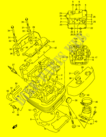 ZYLINDER KOPF (FRONT)(MODEL K1/K2/K3/K4) für Suzuki INTRUDER 1500 1998