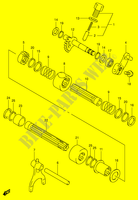 GEAR SHIFTING ASSY (2)(MODEL K4/K5/K6/K7) für Suzuki EIGER 400 2003