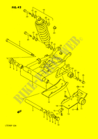 HINTERER SCHWING ARM (MODEL H) für Suzuki QUADSPORT 230 1988