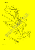 HINTERER SCHWING ARM (MODEL L) für Suzuki QUADSPORT 230 1992