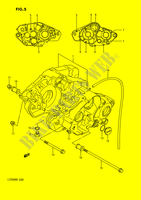 KURBELGEHEUSE (MODEL H/J/K/L/M/N) für Suzuki QUADRACER 250 1992
