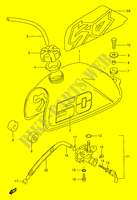 TREIBSTOFF TANK (MODEL L/X/Y) für Suzuki MINIQUAD-SPORT 50 2000