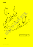 UNTERE VERKLEIDUNG für Suzuki GSX-R 600 2007