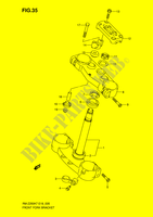 LENKUNG SPALTE (MODEL K7) DAEMPFER/BREMSEN/RAD 250 suzuki-motorrad RM-Z 2007 DP041384