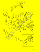 HINTERER SCHWING ARM (MODEL R/S/T) für Suzuki DR 350 1993
