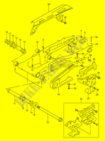 HINTERER SCHWING ARM (MODEL R) für Suzuki DR 250 1993