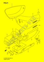 RAHMEN VERKLEIDUNG (MODEL K5/K6) für Suzuki BOULEVARD 1500 2006