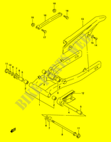 HINTERER SCHWING ARM (MODEL K3) für Suzuki GS-E 500 2004