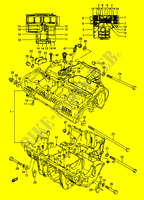 KURBELGEHEUSE (~E.102247) für Suzuki GSX-E 1100 1985
