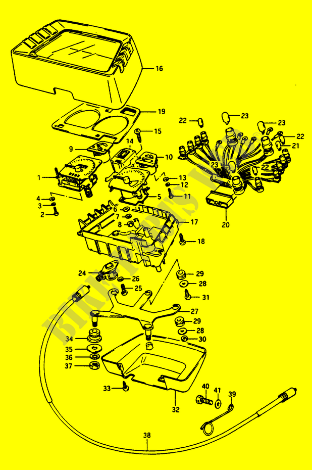 TACHOMETER (GSX100EE/EF/EG) für Suzuki GS 1150 1985