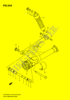 HINTERER SCHWING ARM (MODEL K1/K2/K3) für Suzuki INTRUDER 1400 1996
