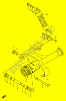 HINTERER SCHWING ARM (MODEL T/V/W/X/Y) für Suzuki INTRUDER 1400 1997