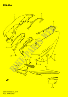 KRAFTSTOFF TANKABDECKUNG (MODEL L0) für Suzuki B-KING 1300 2012