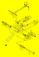 HINTERER SCHWING ARM (MODEL J/K) für Suzuki GSX-R 750 1988