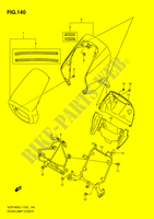 SCHEINWERTE ABDECKUNG (VZR1800ZL1 E2) für Suzuki INTRUDER 1800 2011
