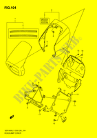 SCHEINWERTE ABDECKUNG (VZR1800ZL1 E28) für Suzuki INTRUDER 1800 2011