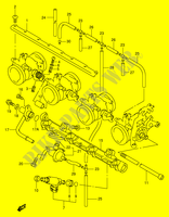 DROSSELKLAPPE HALTERUNG (MODEL W/X) für Suzuki GSX-R 750 1999