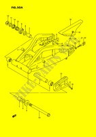 HINTERER SCHWING ARM (MODEL R/S) für Suzuki GSX-R 750 1993