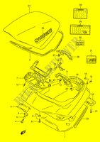KOFFER (MODEL N) für Suzuki GSX 250 1996