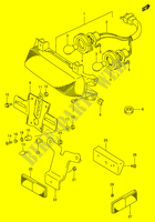 RECKLICHT (MODEL P/R) für Suzuki GSX-R 1100 1997