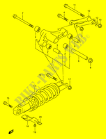 HINTERER DEMPFER (MODEL W/X) für Suzuki BURGMAN 250 2002