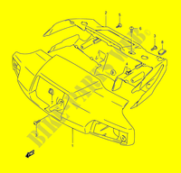 LENKER VERKLEIDUNG (E02,E04,E21,E24) für Suzuki AE 50 1990