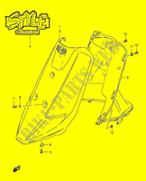 BEIN VERKLEIDUNG (MODELE L/M) für Suzuki AE 50 1991