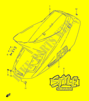RAHMEN VERKLEIDUNG  (MODELE L/M) für Suzuki AE 50 1991