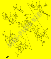 HINTERE BREMSZANGE (MODEL X/Y) DAEMPFER/BREMSEN/RAD 400 suzuki-motorrad BURGMAN 2000 DP065337