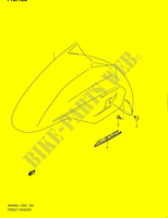 VORDERSCHUTZVORRICHTUNG (AN400AL1 E24) für Suzuki BURGMAN 400 2012