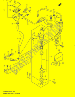 HINTERER HAUPTBREMSZYLINDER (DL650AL1 E02) für Suzuki V-STROM 650 2012