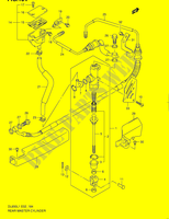 HINTERER HAUPTBREMSZYLINDER (DL650AUEL1 E19) für Suzuki V-STROM 650 2012