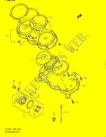 TACHOMETER (DL650AL1 E02) für Suzuki V-STROM 650 2012